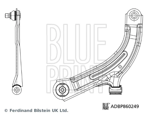 Control/Trailing Arm, wheel suspension